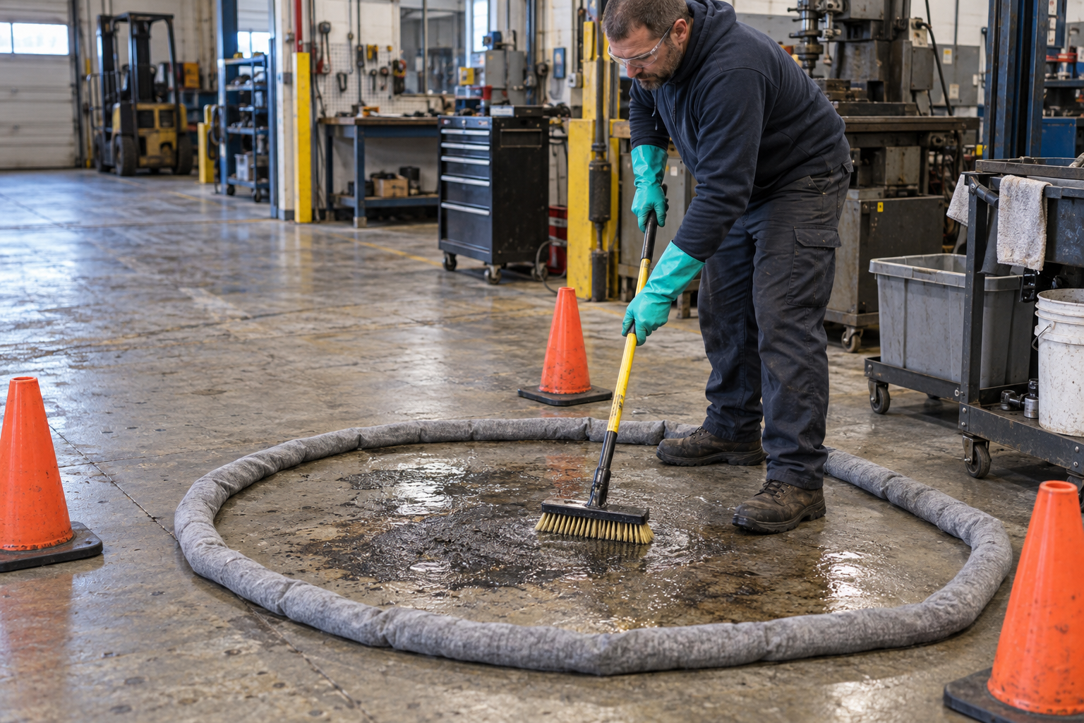 How to Choose an Industrial Concrete Floor Degreaser