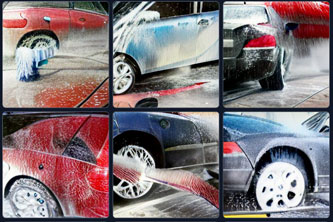 cars in washing